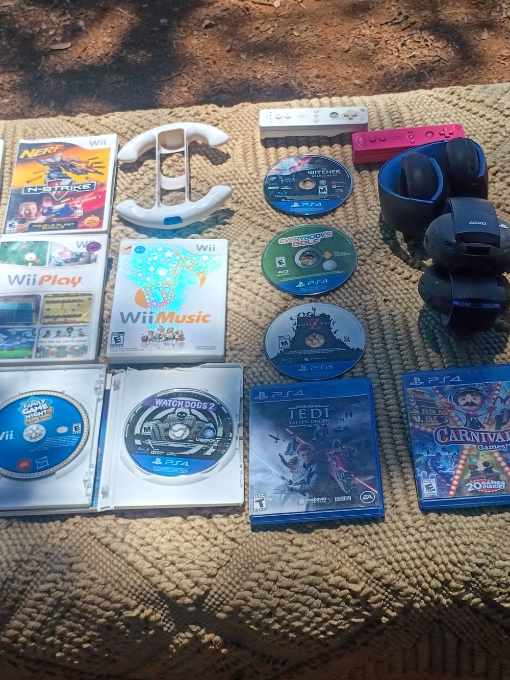 Sony PS4 Carnival Games Blue Case